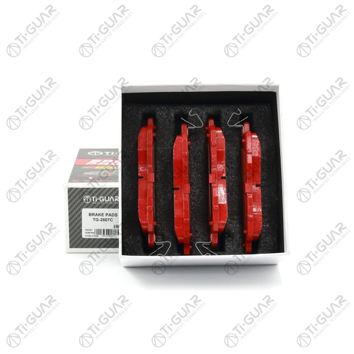 Тормозные колодки TG-2807C/PN2807 (КЕРАМИКА)* Ti·GUAR