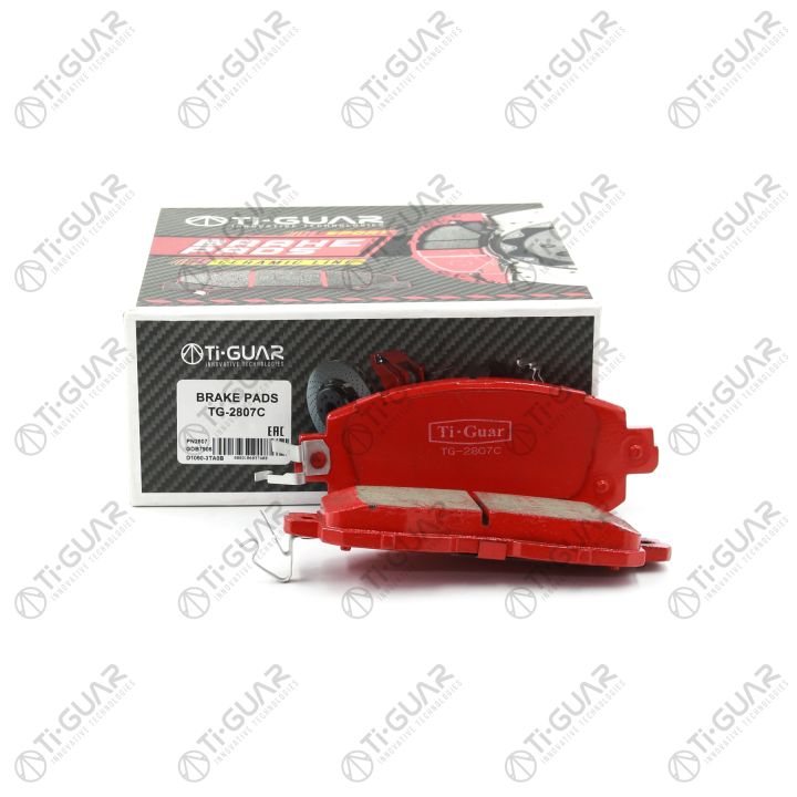 Тормозные колодки TG-2807C/PN2807 (КЕРАМИКА)* Ti·GUAR